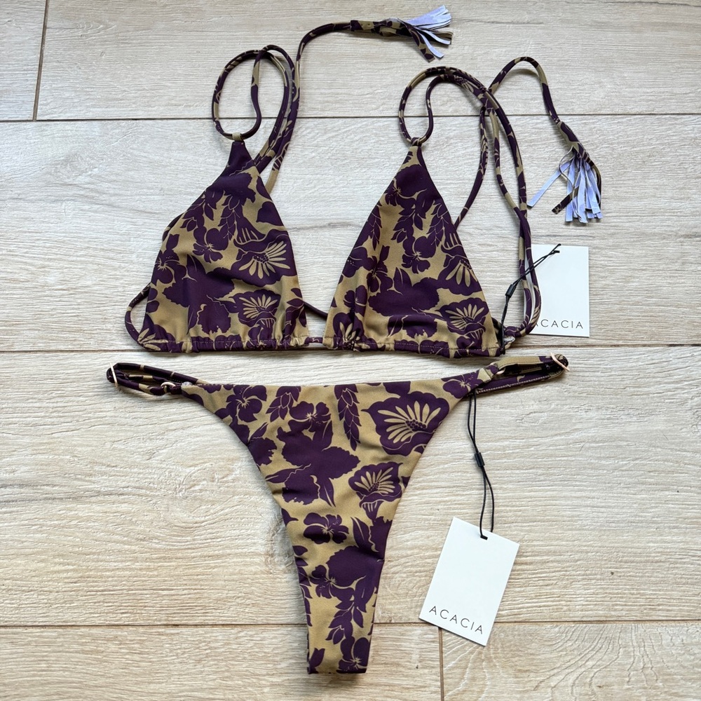 *SOLD* Acacia Swimwear Vahine Bikini Set